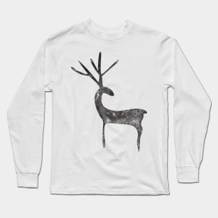 The Deer Abstract Long Sleeve T-Shirt